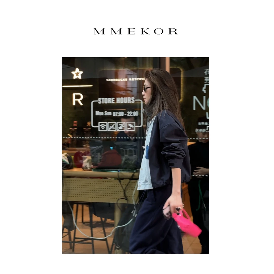 MMEKOR“士多闲牛仔”外套 2025新款雅痞少年时髦上衣 89000
