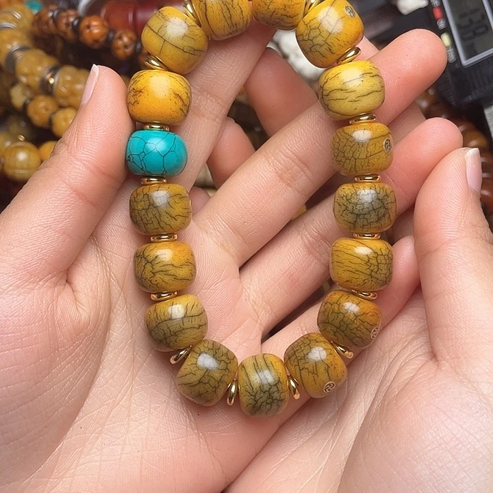 牛骨手串/手链德***生牦牛骨手串