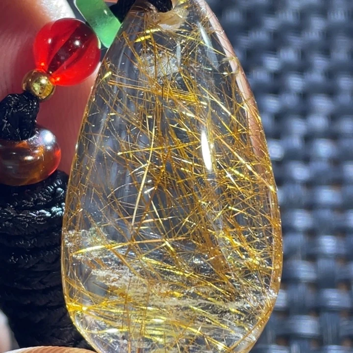 水晶吊坠(不含链)未镶嵌静****i