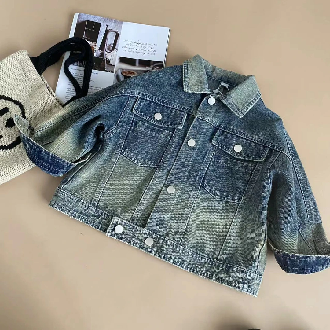 2024年秋季新款儿童潮流外套休闲百搭外套宽松时尚洋气20101外套