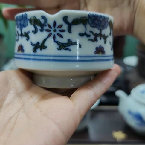 柴窑烧制主人杯一个微瑕