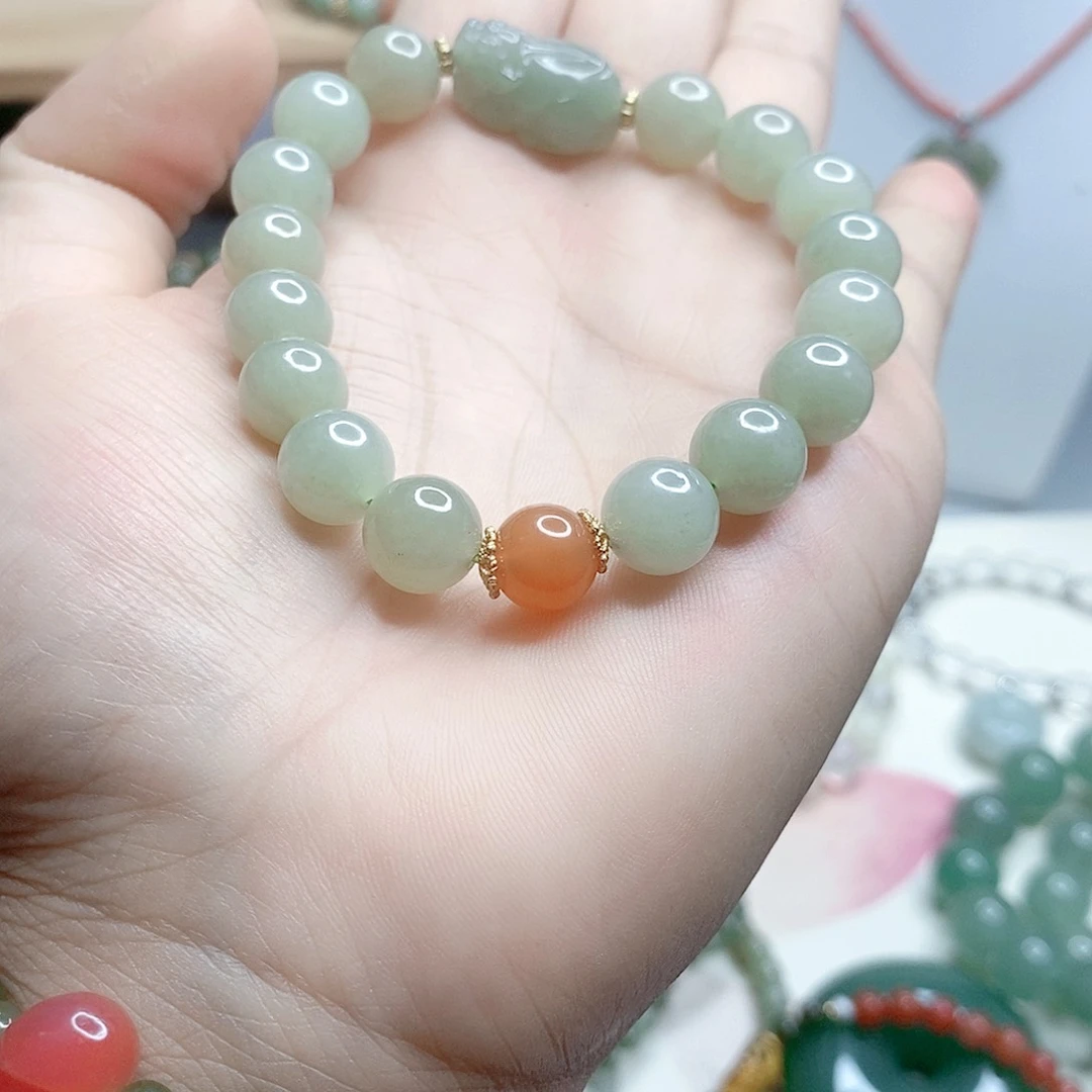 未镶嵌手链和田玉（糖玉）