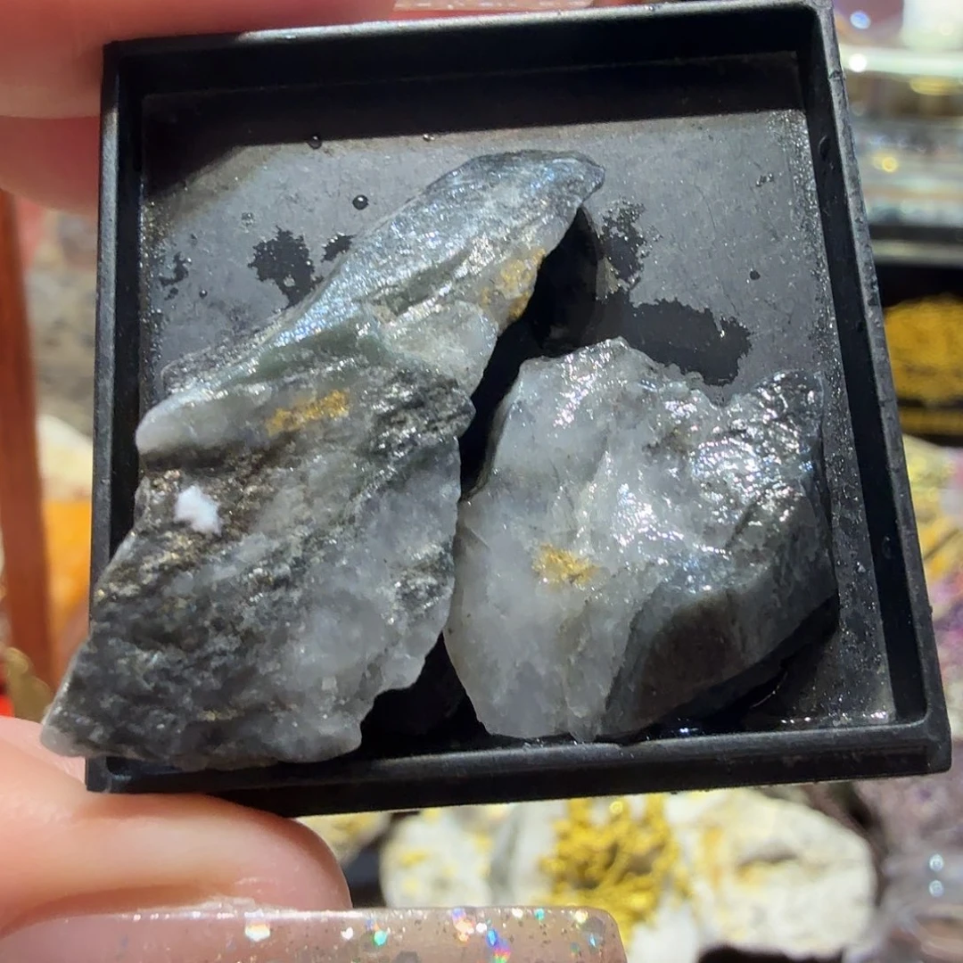 鬼9.5g左右聚金阁天然明金矿标