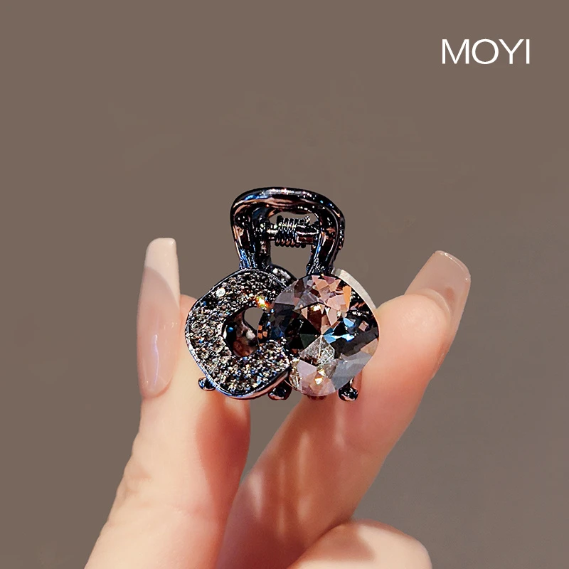 精致水钻小号抓夹发夹前额刘海夹碎发侧边公主头发卡头饰2025新款