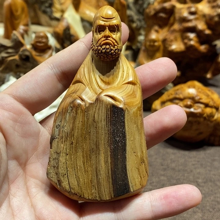 柏木（崖柏）原皮达摩