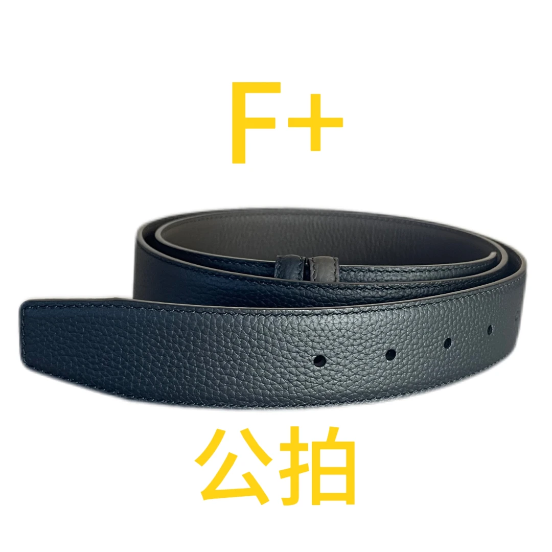 【F套装】高档8字扣男士皮带头层牛皮 支持nfc 商务休闲百搭