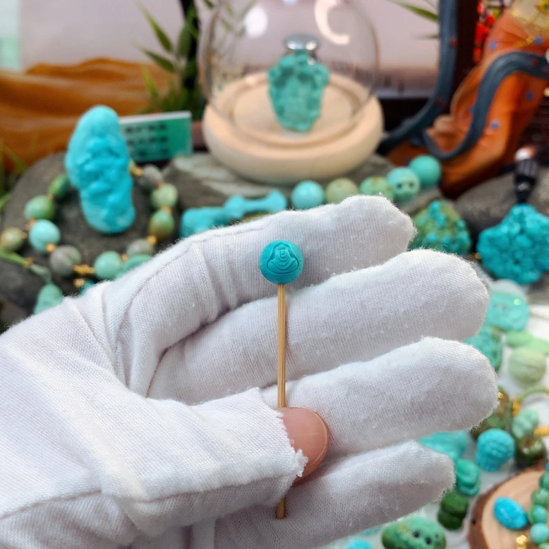 绿松石未镶嵌珠宝半成品