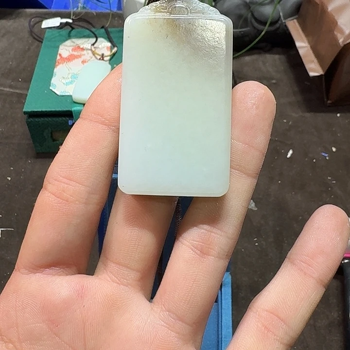 未镶嵌和田玉（糖玉）车挂