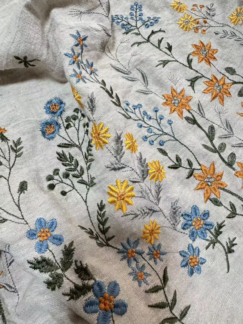 《巴黎月花海》限量款欧洲款罗布麻➕汉麻雨露麻重工满绣床单「高货」