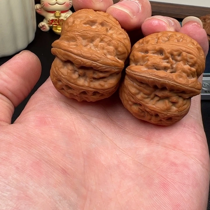 把件文玩核桃40平谷元宝