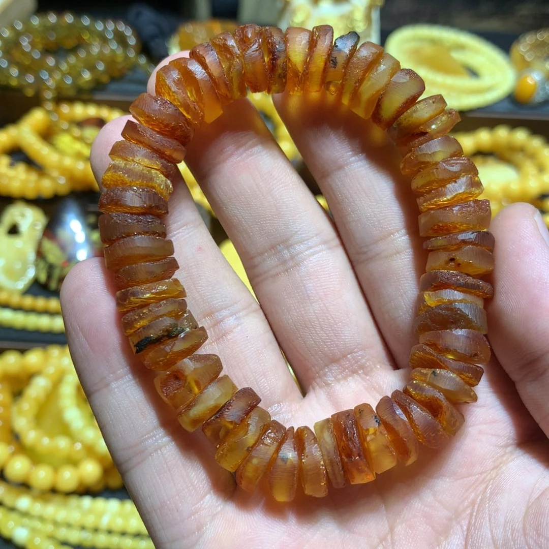 琥珀未镶嵌珠宝奇石
