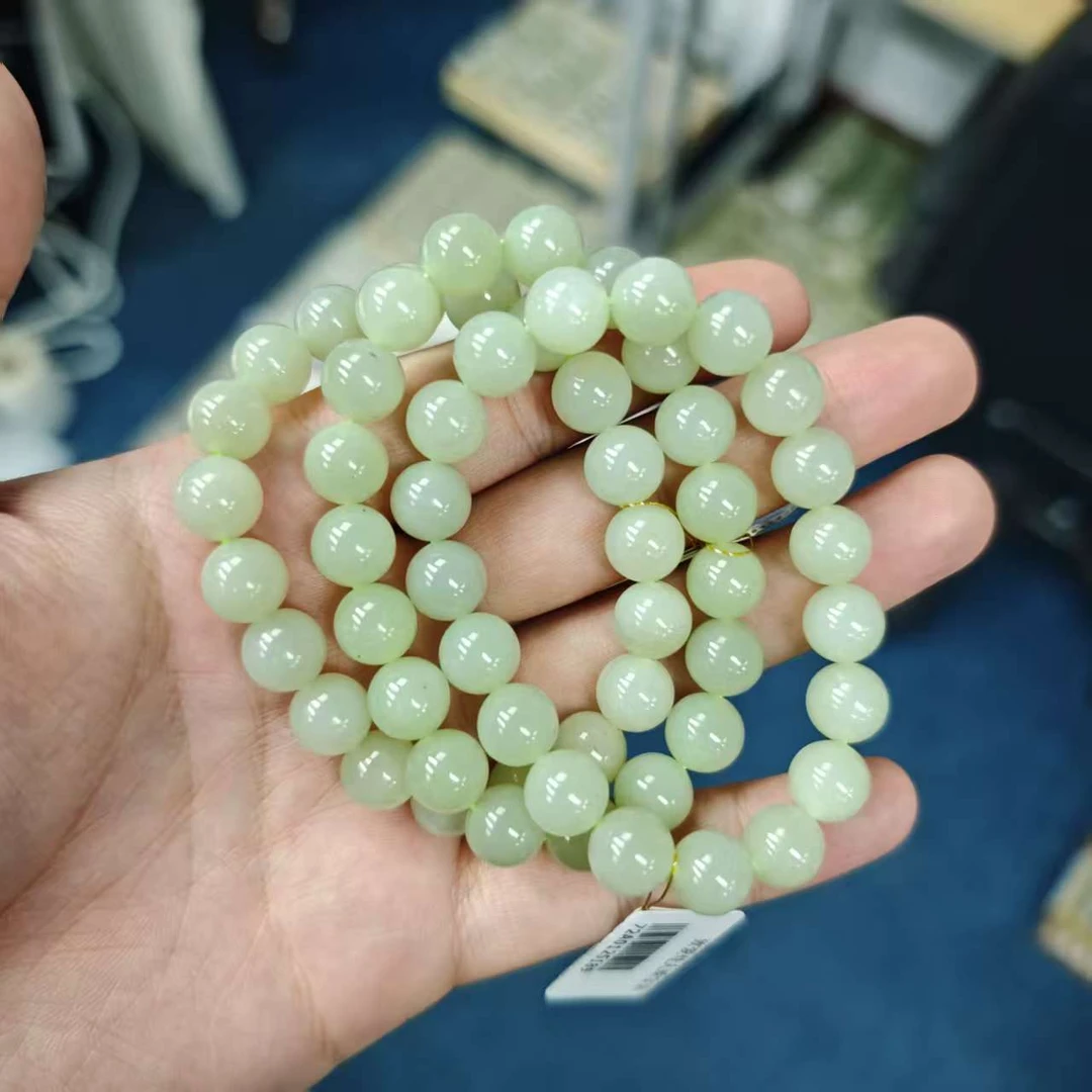 天然和田玉10mm手串精美款多样性发货其一B65
