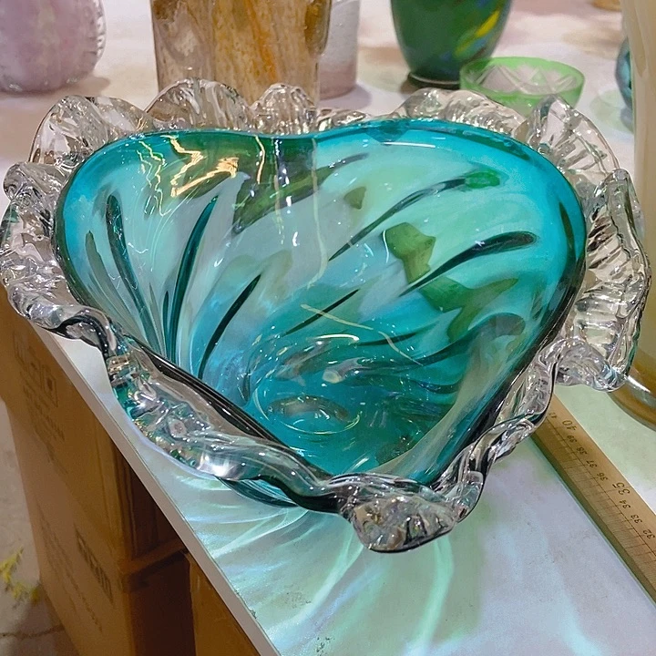 琉璃琉璃花瓶高15口38