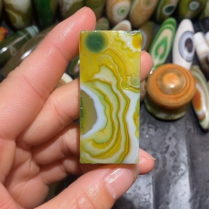 玛瑙/玉髓合金颈饰