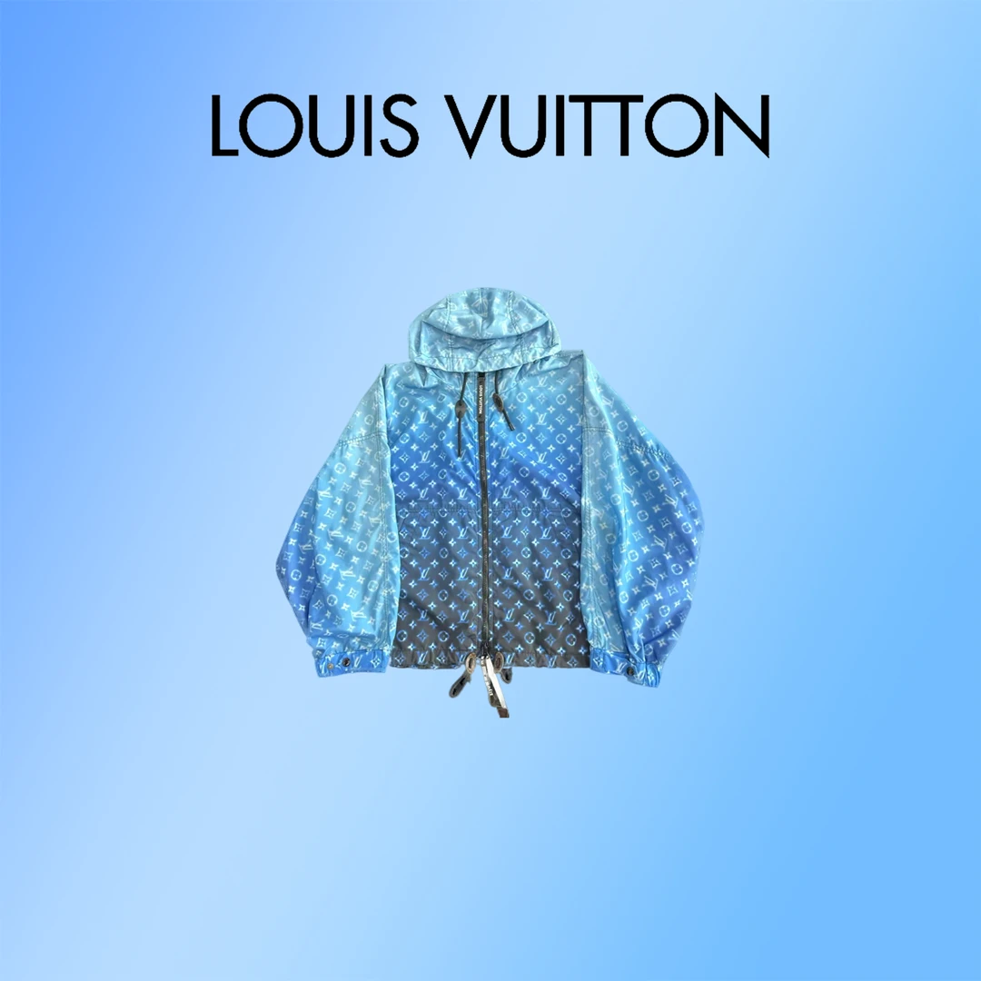 99新 LouisVuitton/路易威登 渐变老花冲锋衣 34码 G12481745