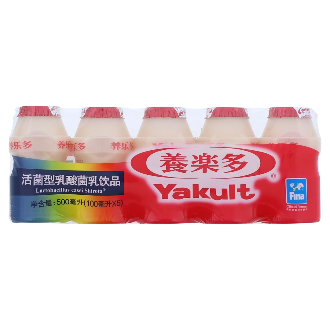 养乐多活菌型乳酸菌乳饮品500ml(100ml*5瓶)