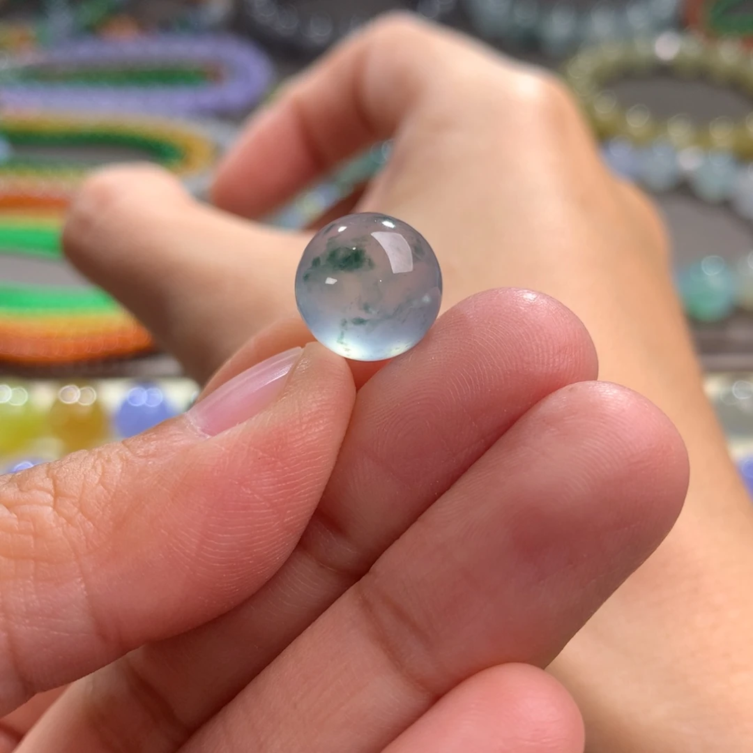 翡翠未镶嵌手链卡11.3