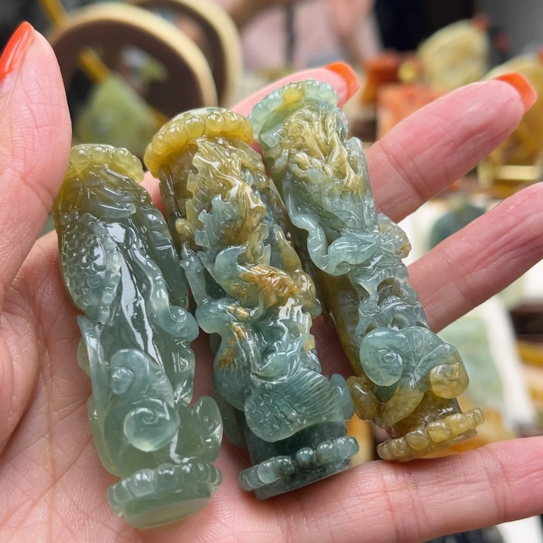 Z***店岫玉未镶嵌挂件挂件