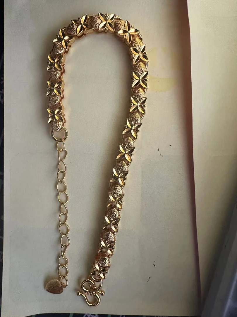 a473【六总推荐】珍藏版时尚百搭小花手链