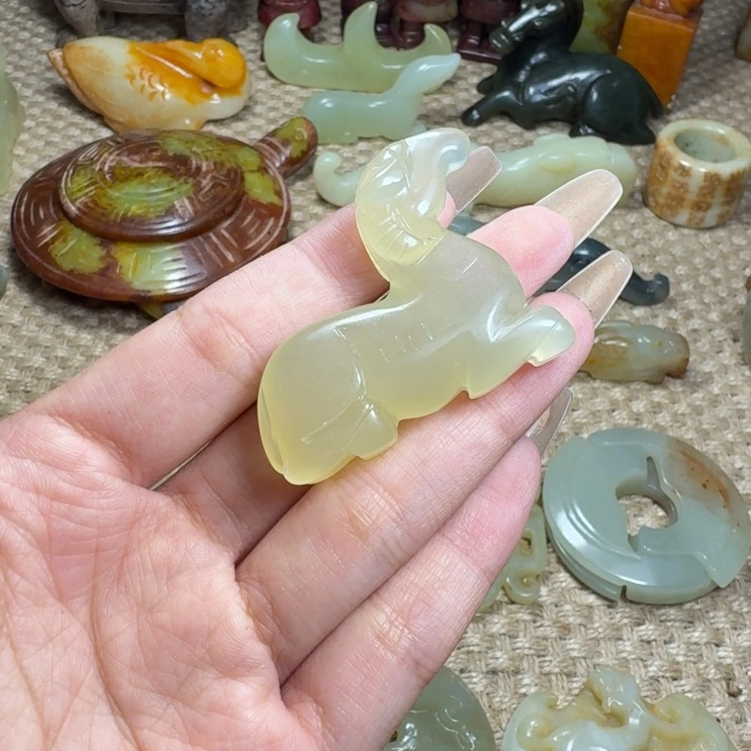 吊坠白玉菩提挂件