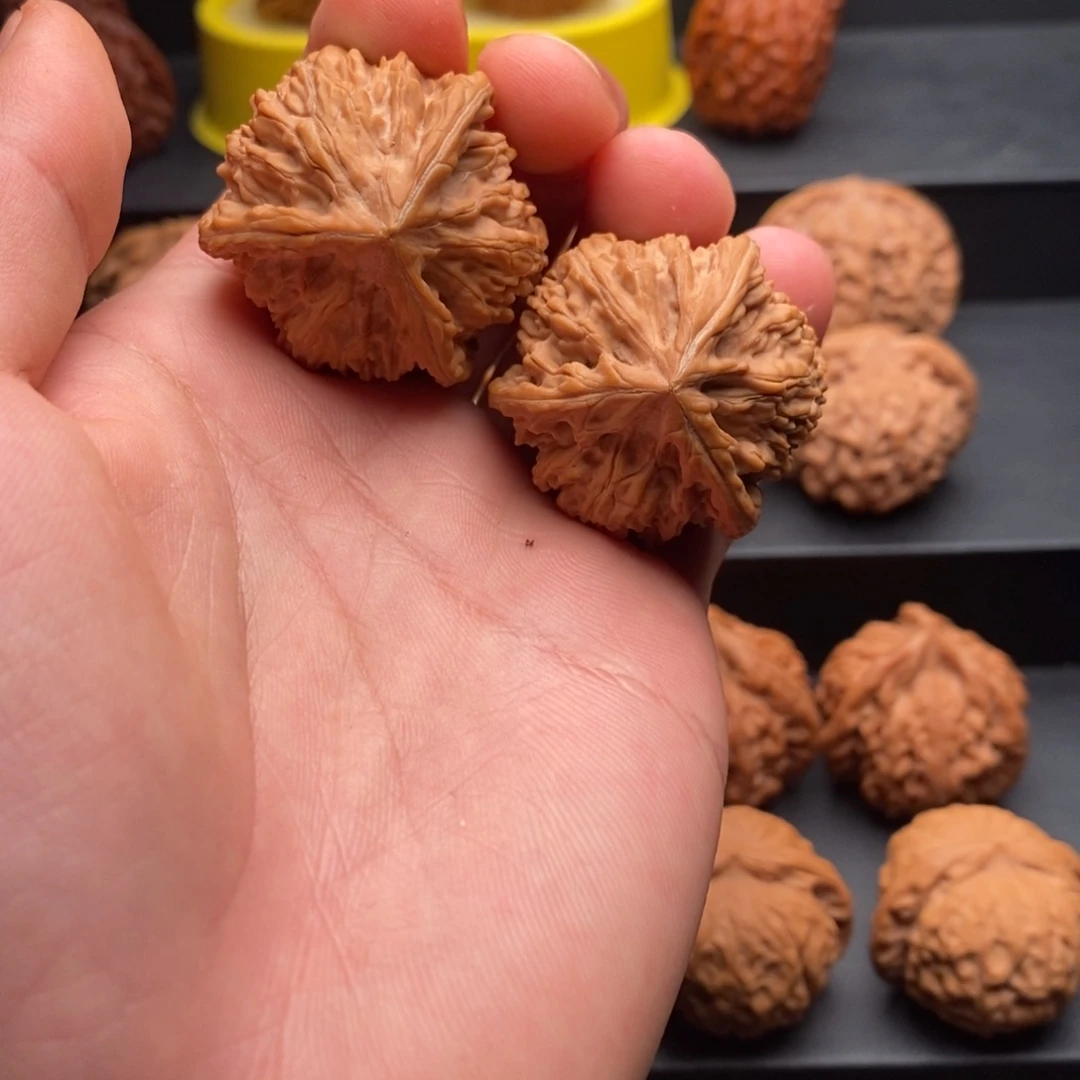 把件文玩核桃御龙球奔35