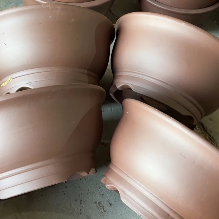 紫砂花盆100-4。  31.5-15。