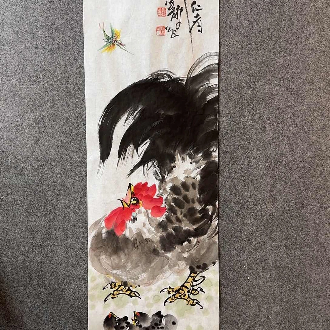 国画娄鹏老师手绘作品