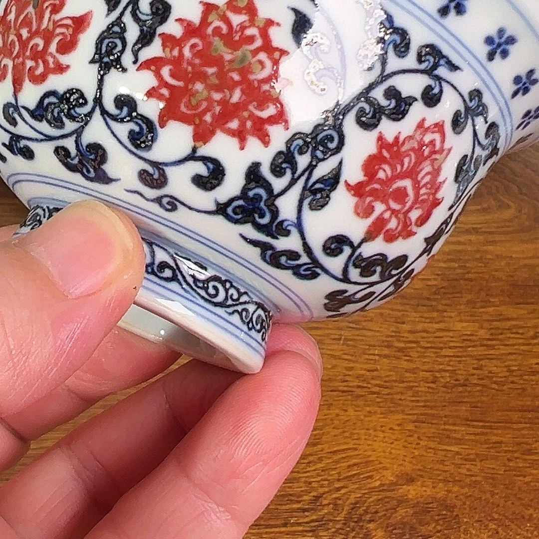 景德镇釉里红瓷器