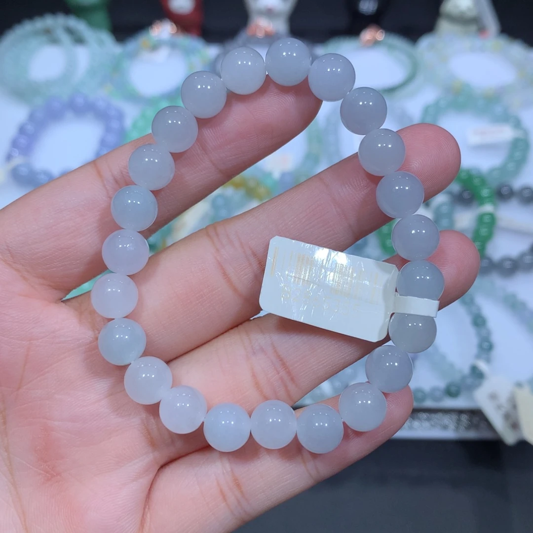 翡翠未镶嵌手串天然