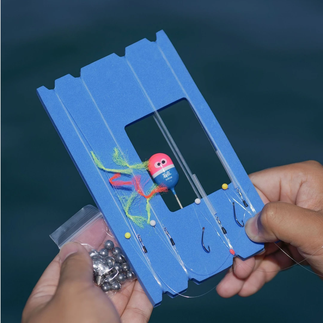 石在手竿岸钓海钓线组