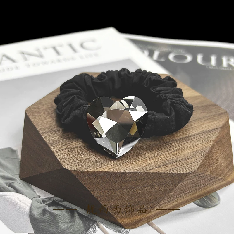 【LXX靓西西】241发圈简约心形气质面膜发圈