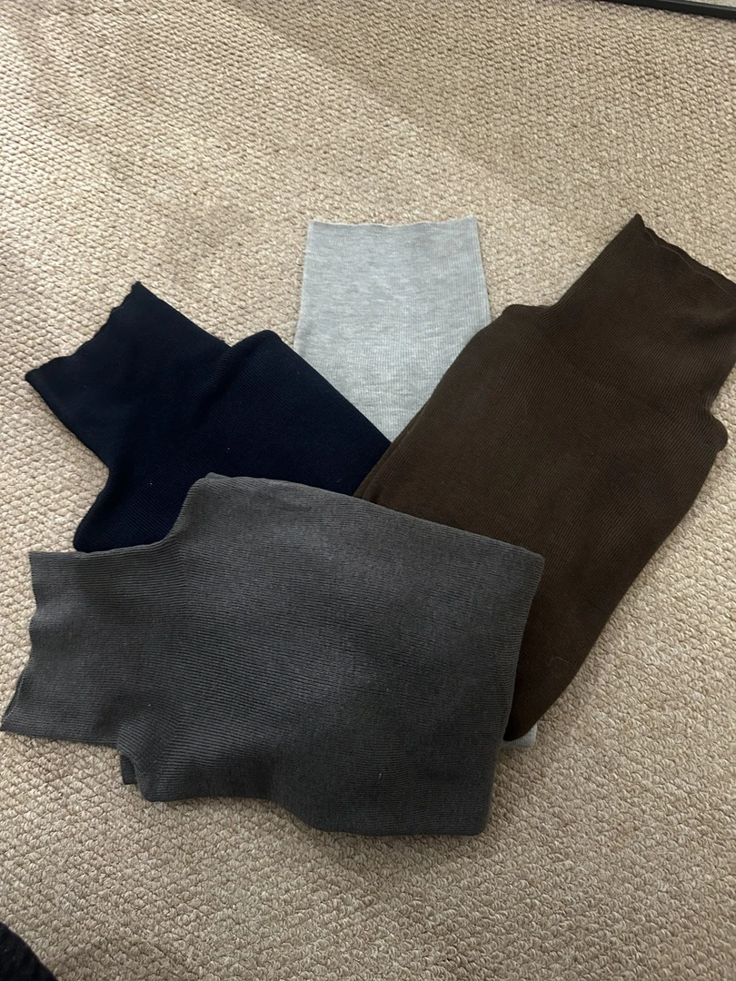 【珍珍何HC】1077定制款韩系极简高龄针织羊毛打底