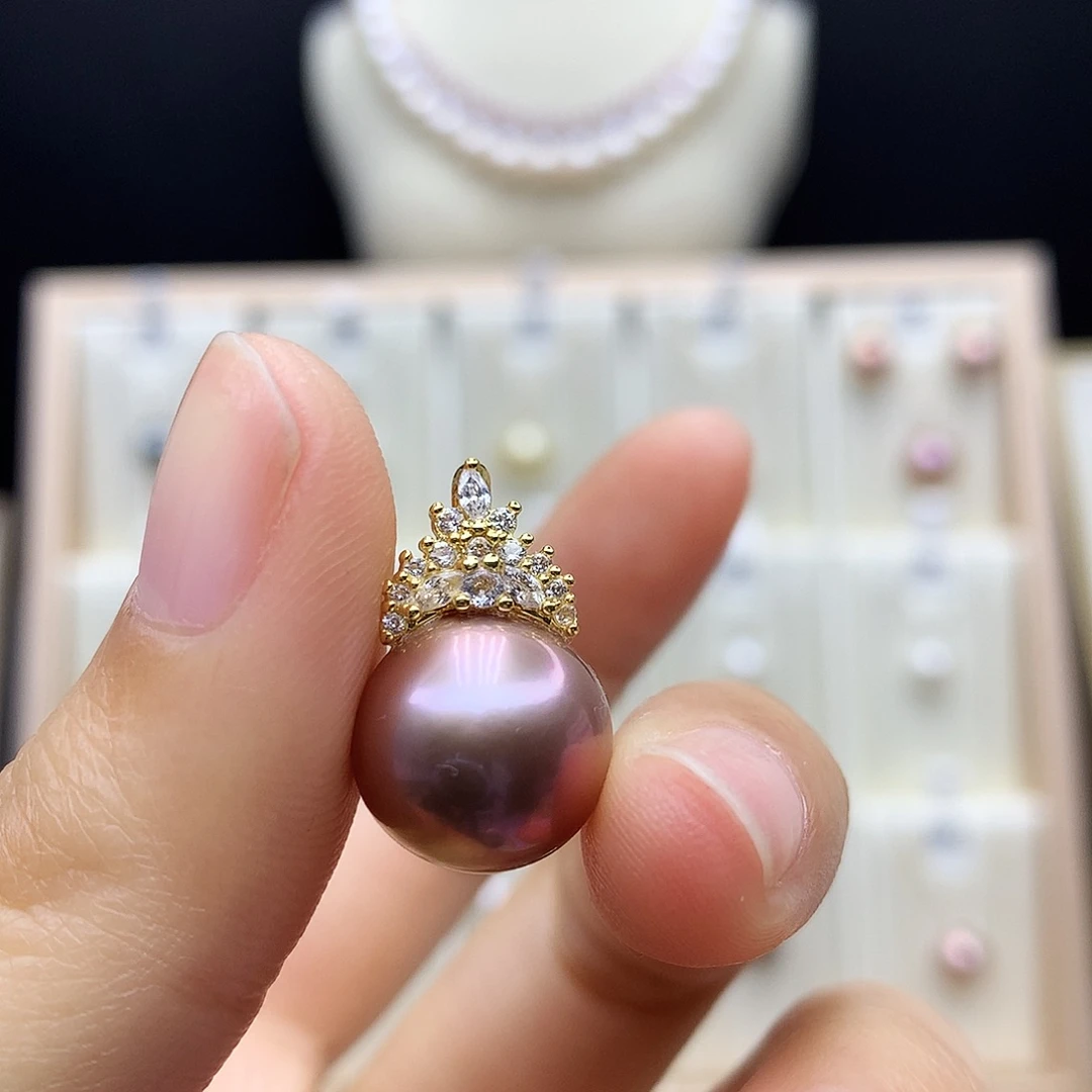 淡水珍珠合金颈饰