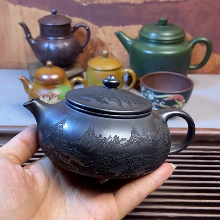 茶壶紫砂紫砂全手工