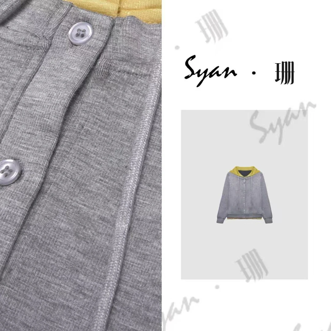 Syan【星途】早秋新款清爽松弛感休闲时尚设计简约气质外套