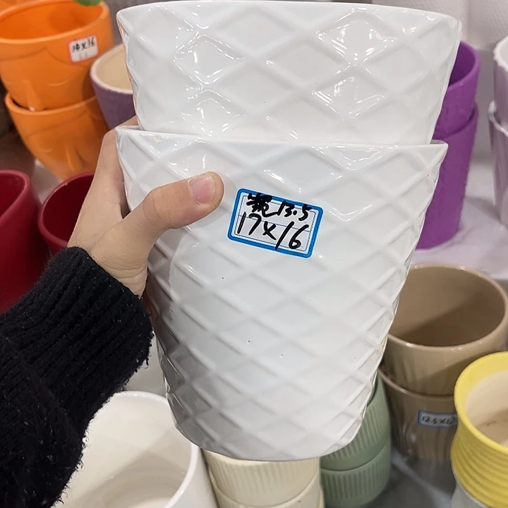 陶瓷花盆全场10包邮