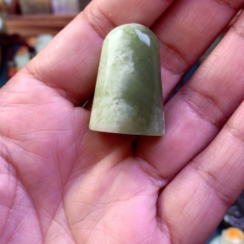 蛇纹石玉颈饰未镶嵌善****5