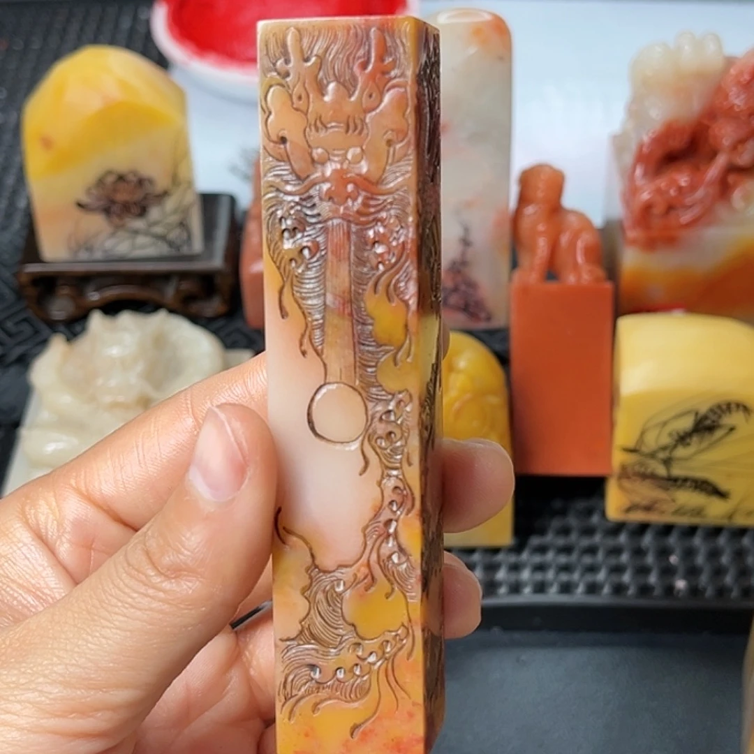 寿山石印石这种现象很明显了