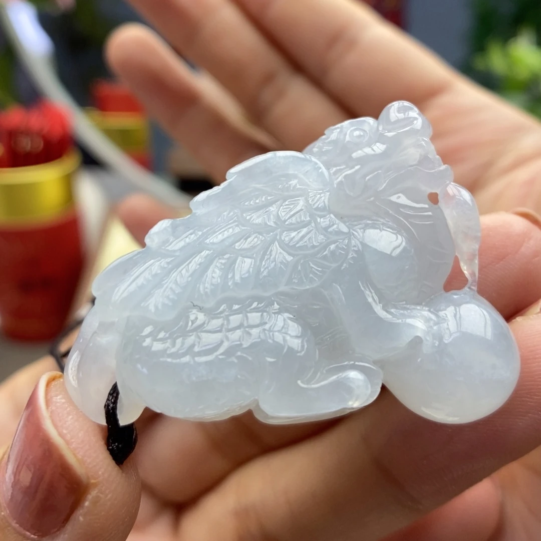 翡翠未镶嵌颈饰吊坠33