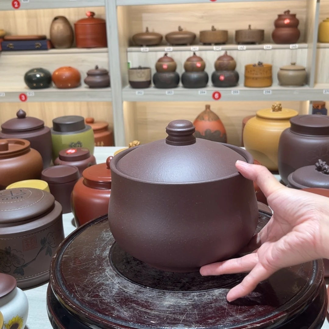 紫砂茶叶罐紫砂罐