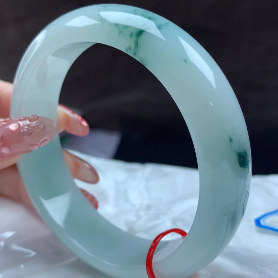 未镶嵌手镯翡翠97084，