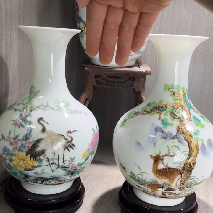 景德镇陶瓷花瓶摆件