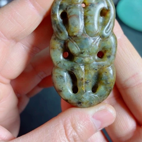 白玉菩提把件一个一个