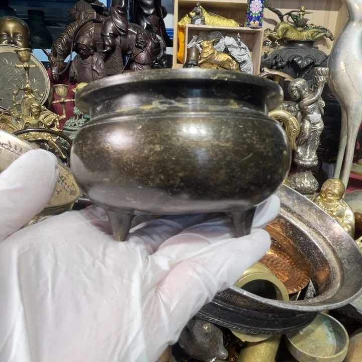 否**来大阪回流铜器摆件25