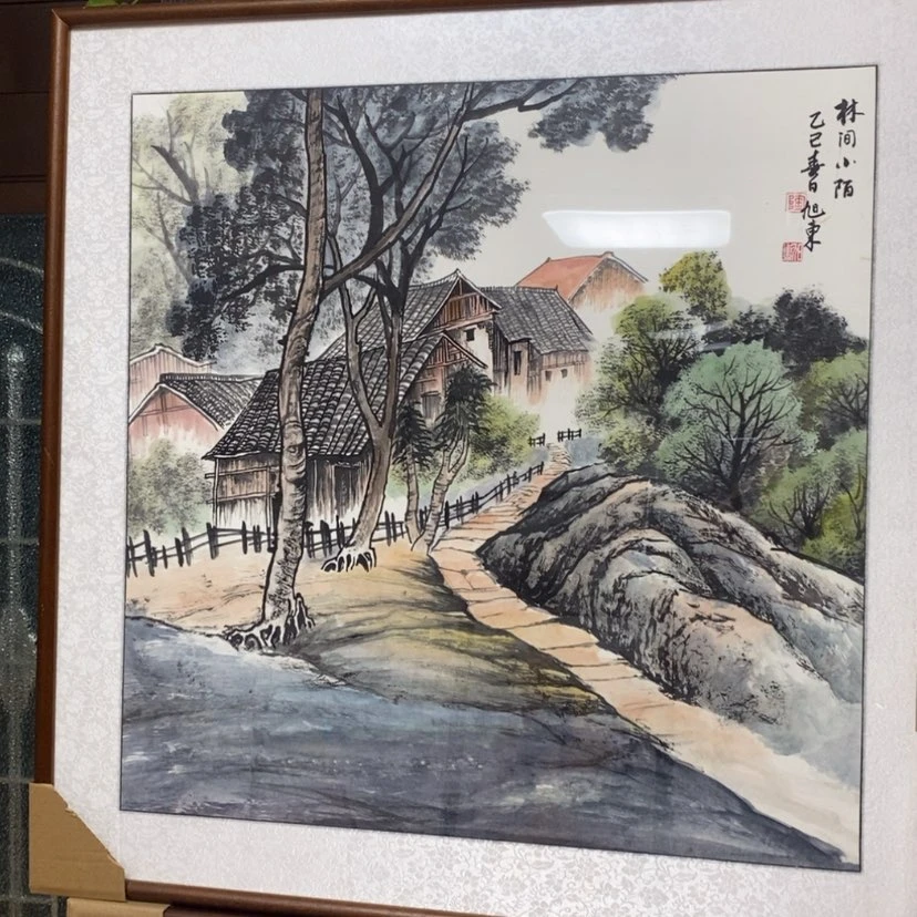 【闪购商品】国画手绘国画带框
