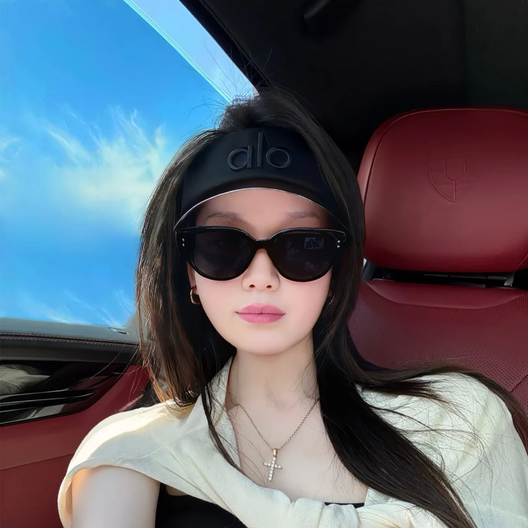 Alo 女新款夏季空顶帽户外百搭防晒帽遮阳帽运动网球帽高尔夫帽