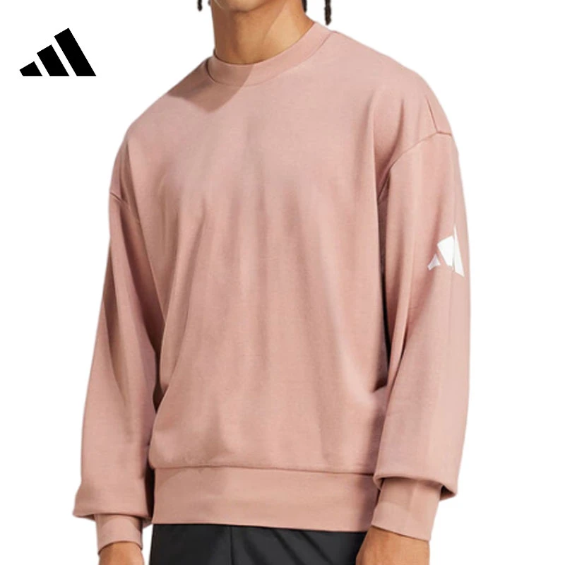 adidas阿迪达斯男子M SWT FT针织无帽卫衣JF3579