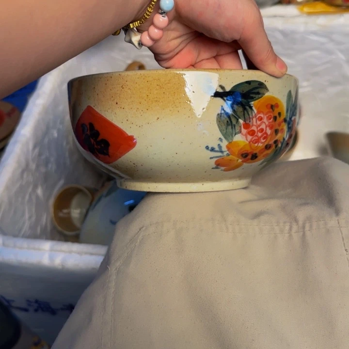 瓷片景德镇陶瓷手工手绘
