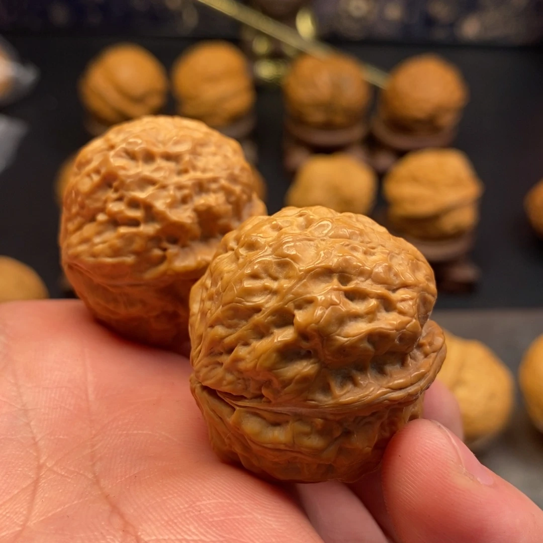 把件文玩核桃小胖虎
