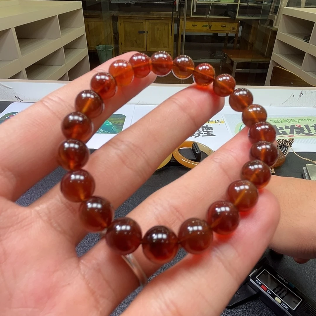 未镶嵌琥珀手串缅甸琥珀64